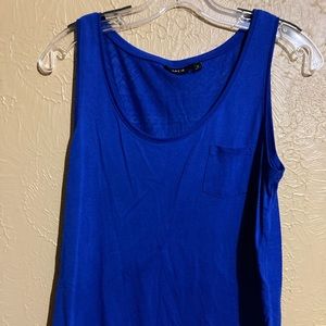Blue tank top